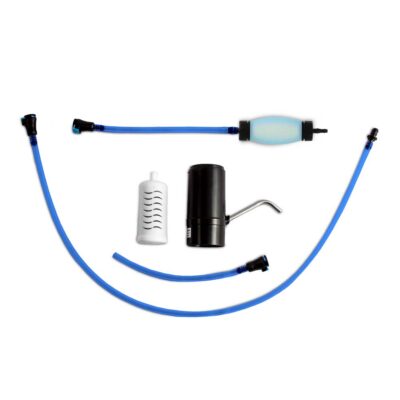 sagan life aquadrum with bulb hand pump and PowerFlo USB chargeable pump