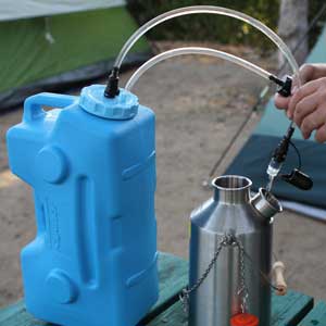 Water Filter Outdoor 6in1 Set Camping Survival 5000L Drinking Water  Preparation