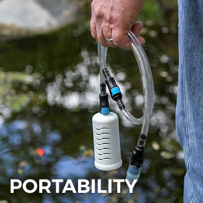 ultralight backpacking water filter