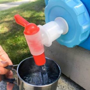 Long term water storage containers