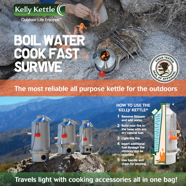 KELLY KETTLE® STAINLESS STEEL POT SUPPORT – Mother Earth News