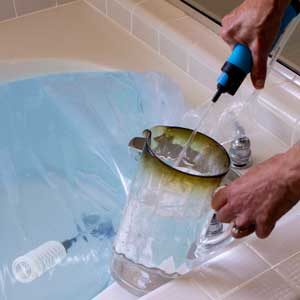 aquapod emergency water purification system
