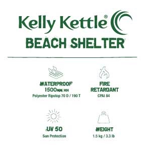 Waterproof beach shelter