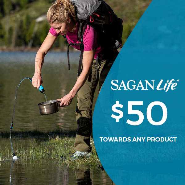 the best gift idea for campers and hikers is a sagan life 50 gift card