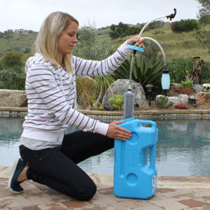 Water filter replacement for AquaBrick System