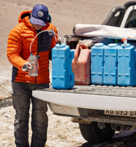 sagan life aquabrick water purification system outdoor adventures safe pure water anywhere mobile