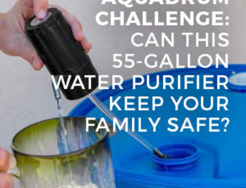 AquaDrum Challenge: Can This 55-Gallon Water Purifier Keep Your Family Safe?