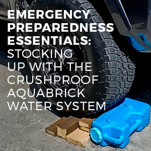 sagan life aquabrick food and water storage container storage container portable
