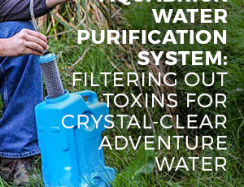 AQUABRICK WATER PURIFICATION SYSTEM: FILTERING OUT TOXINS FOR CRYSTAL-CLEAR ADVENTURE WATER