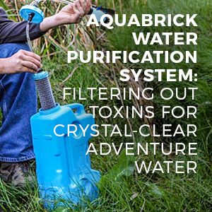 sagan life aquabrick water purification system duraflo filter BPA-free water container