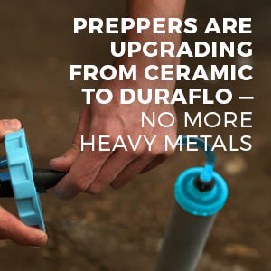 PREPPERS ARE UPGRADING FROM CERAMIC TO DURAFLO — NO MORE HEAVY METALS