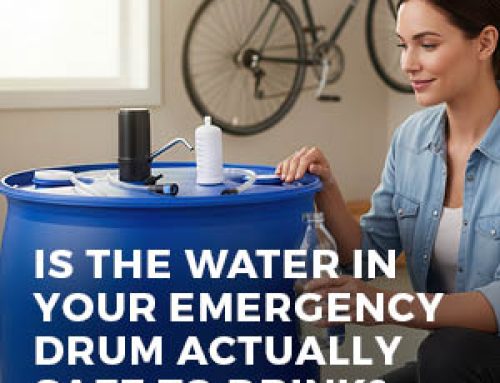 IS THE WATER IN YOUR EMERGENCY DRUM ACTUALLY SAFE TO DRINK?