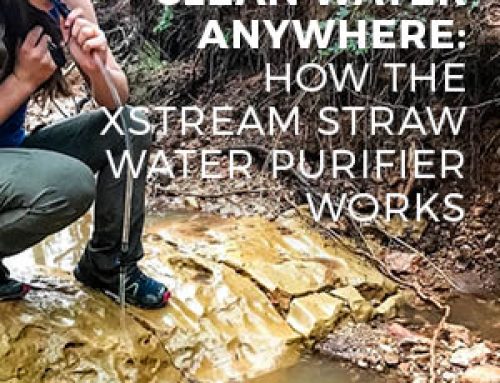 CLEAN WATER ANYWHERE: HOW THE XSTREAM STRAW WATER PURIFIER WORKS