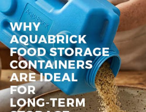 WHY AQUABRICK FOOD STORAGE CONTAINERS ARE IDEAL FOR LONG-TERM STORAGE
