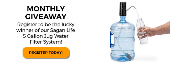 sagan life monthly giveaway product 5 gallon jug water filter system